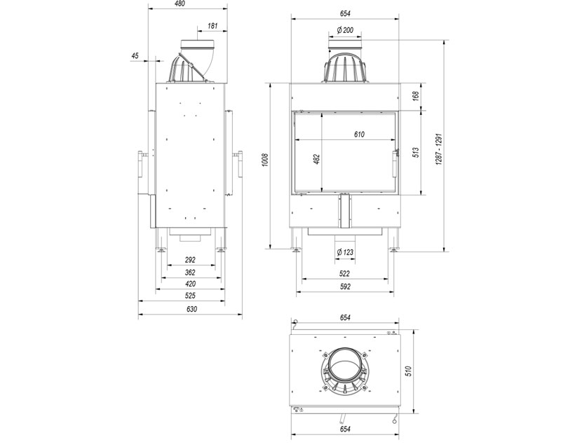 Focar-Lucy-12-kw-Tunel-desen-tehnic