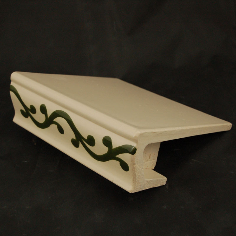 Cornisa-de-mijloc-pictata-manual